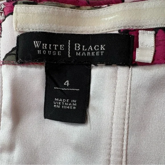 White House Black Market Corset Floral Top Like New! - Picture 5 of 6